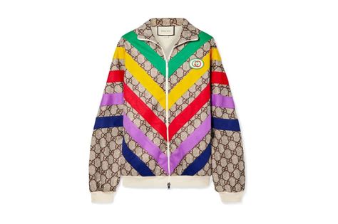 rainbow gucci jacket|gucci rainbow shoes.